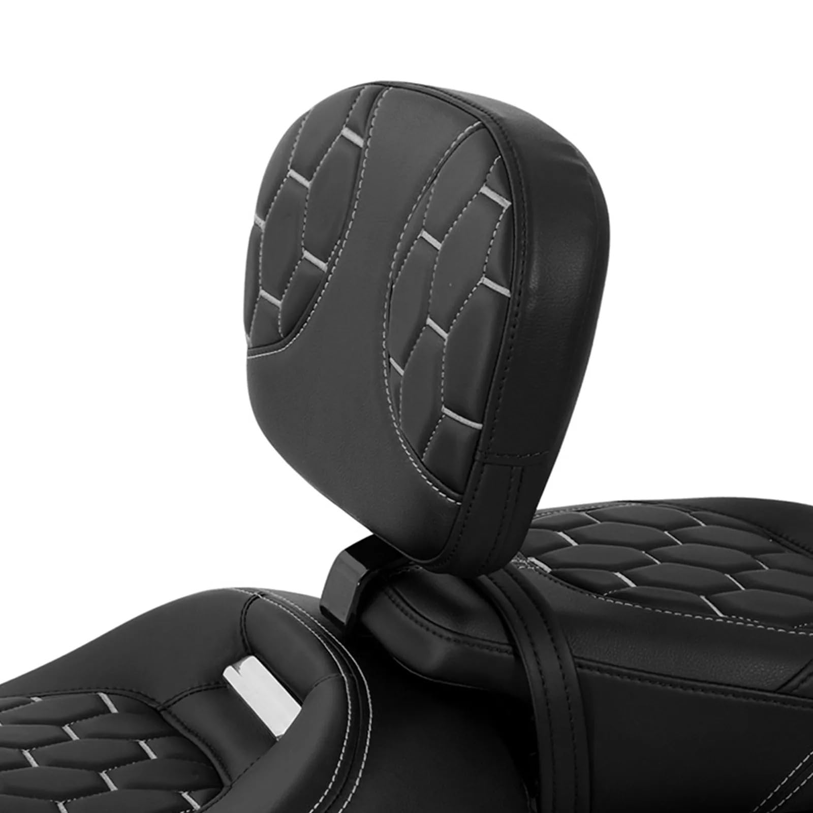 Soporte trasero Almohadilla De Respaldo Delantero Para | Almohadilla De Respaldo Delantero Para Motocicleta Para Touring Para Carretera Para King Para Carretera Para Glide Para