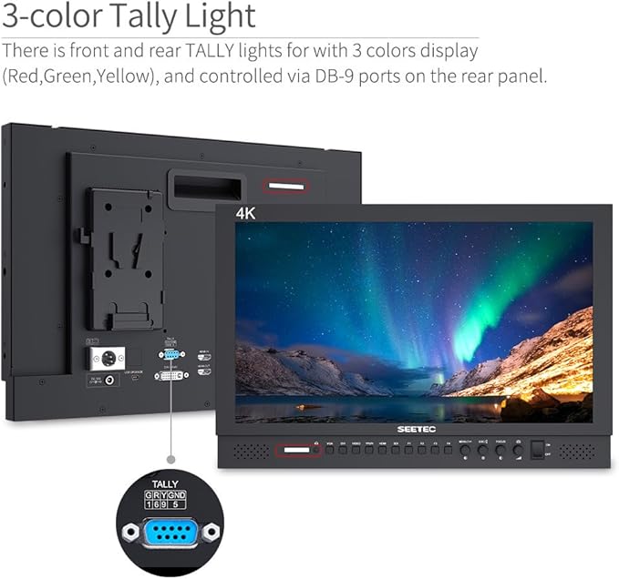 Monitor de Transmisión 17.3 Pulgadas Resolución Full HD miniatura 5