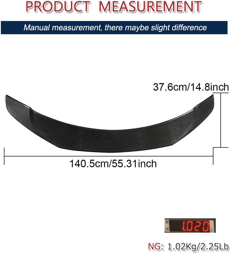 Model 3 Real Carbon Fiber Spoiler for Tesla Model 3 Tail Wing Rear Trunk Lid Spoiler Wing Compatible Model 3 2016-2022 Factory Outlet