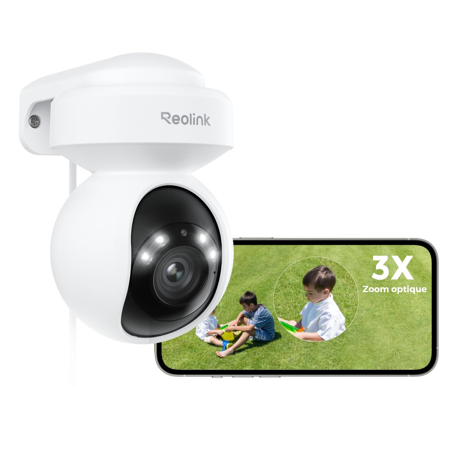Reolink 4K Wi-Fi Überwachungskamera Aussen, E1 Outdoor Pro(Generalüberholt)