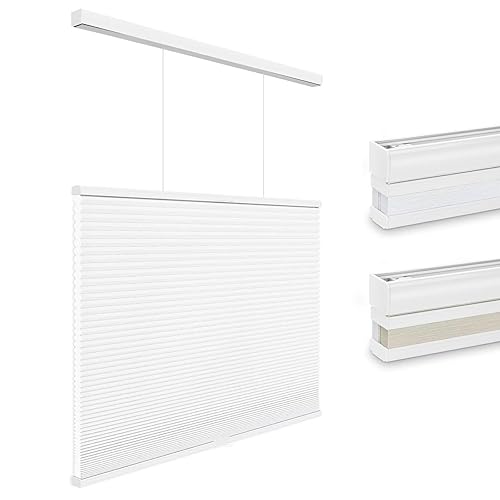 Changshade Top Down Bottom Up Light Filtering Cellular Shades, Cordless
