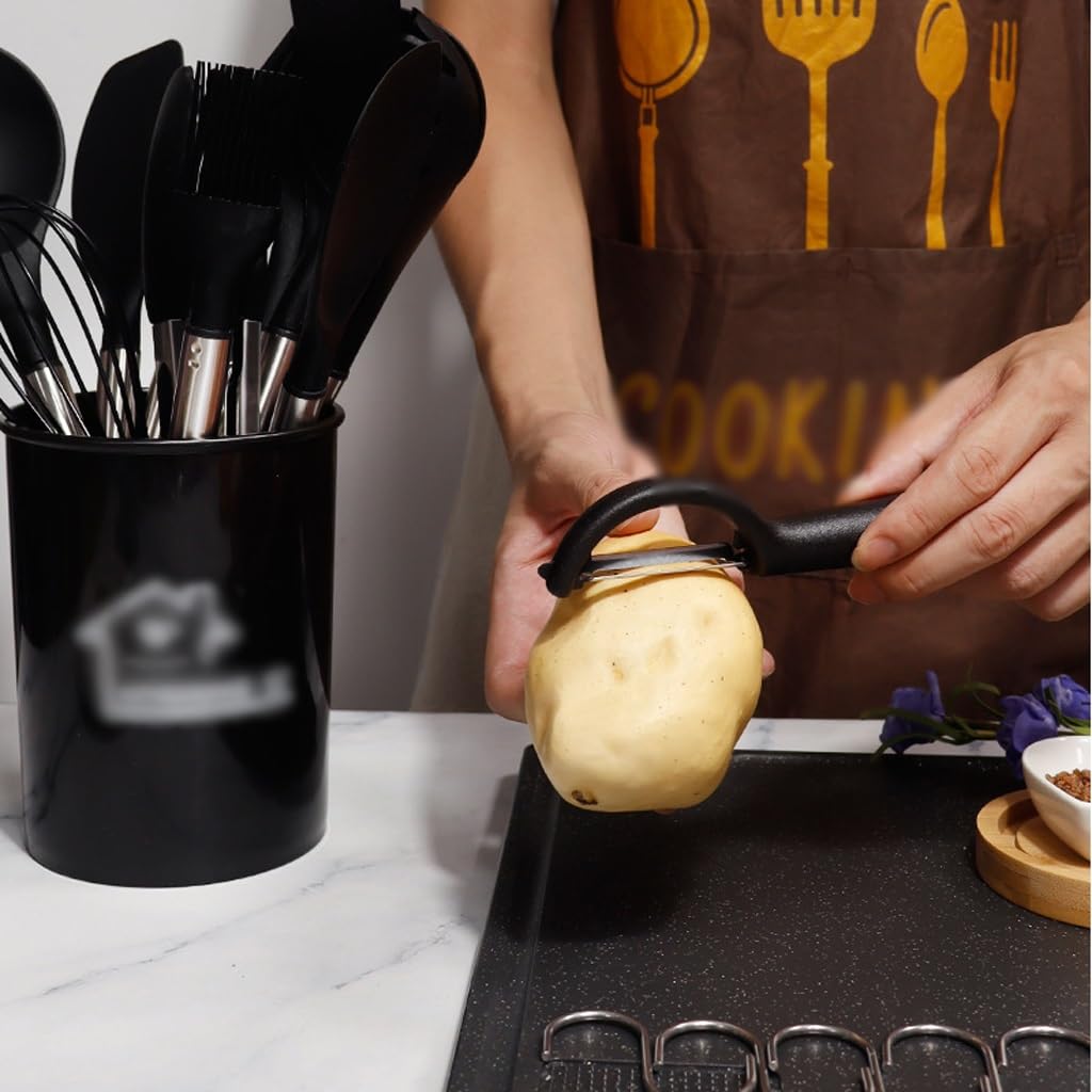 Cuillère à soupe pelle épaissie ustensiles de cuisine Anti-brûlure (D 23 pièces)