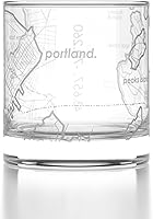 Vista 28 de Well Told Vaso de whisky grabado con mapa de Phoenix, Arizona Rocks, vaso de whisky antiguo (325ml, transparente), vaso de whisky grabado, regalos