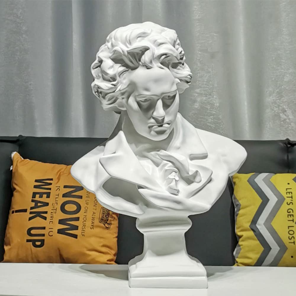 Buy 2.7" Beethoven Bust, Resin Statues Décor,Home Decoration Sculpture