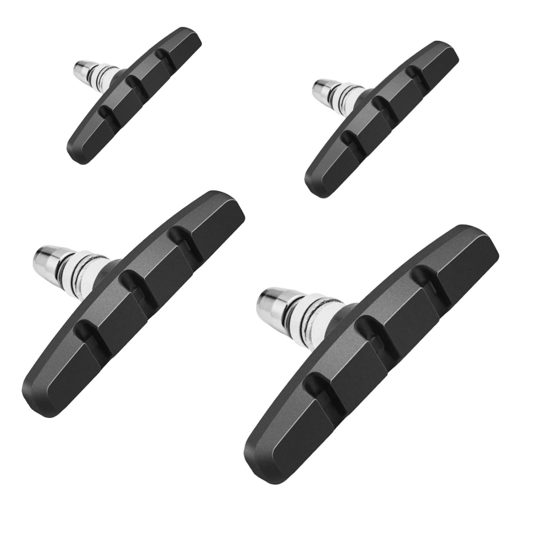 Bicycle Brake Pads, V Brake Pads with Washer, No Noise No Skid, Suitable for Most Bicycles Including Mountain Bikes, Road Bikes, Etc