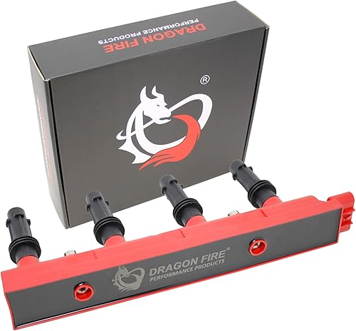 DRAGON FIRE PERFORMANCE Paquete de bobina de encendido compatible con Buick Cadillac Chevrolet Encore ELR Cruze Sonic Trax Volt 1.4L I4 Hybrid NA