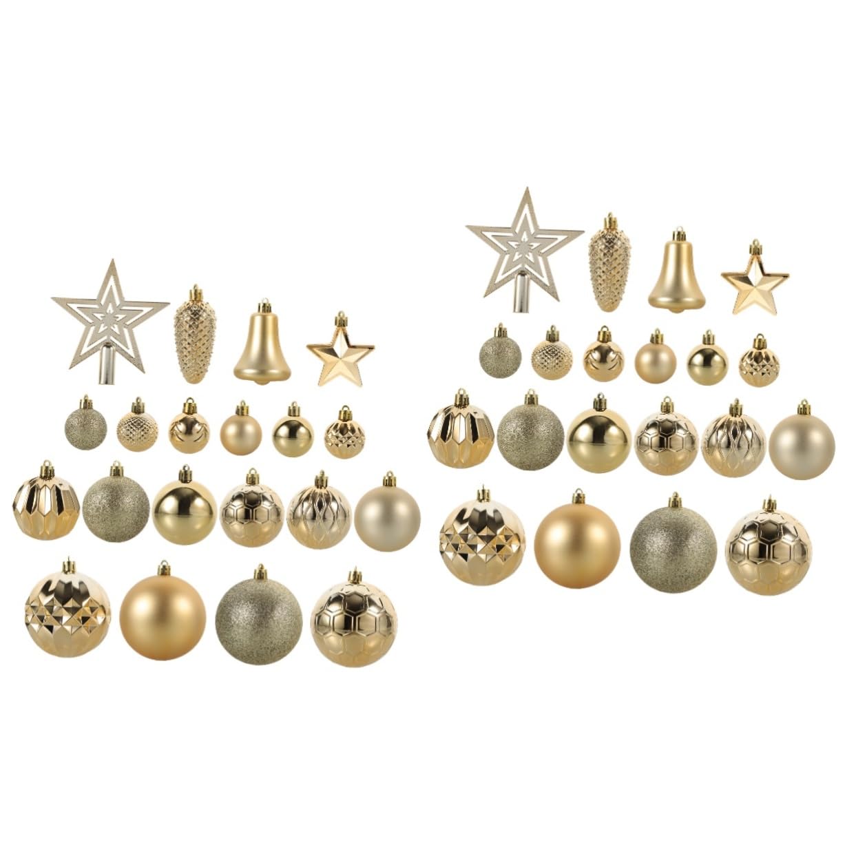 Décorations de fête de Noël Cabilock : boules de Noël pour sapin de fête