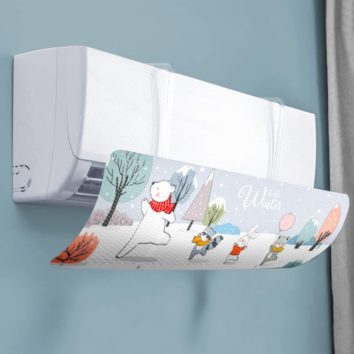 ABOOFAN 4 Juegos Aire Acondicionado Parabrisas Ventilador De Ventilación Radiador Sello De Ventana De Ca Cubierta De Aire Acondicionado Cubiertas Exteriores para Unidad 2 Piezas * 4