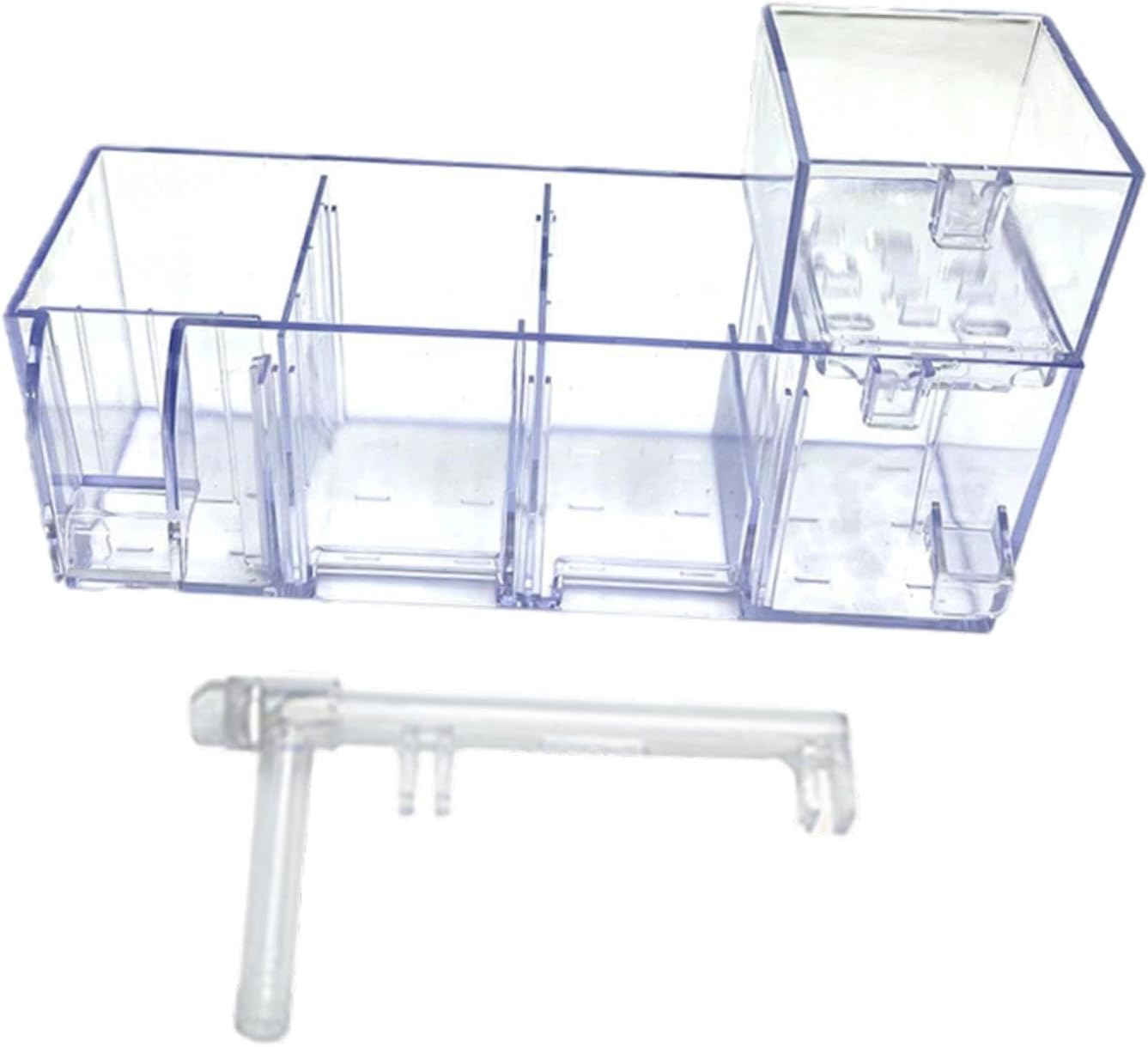 Gralara Fish Tank Filter Aquarium Filter Box Filtration Easy to Install,Quiet,Aquarium Accessories, Turtle Tank Filter Hanging, Box Wet and Dry