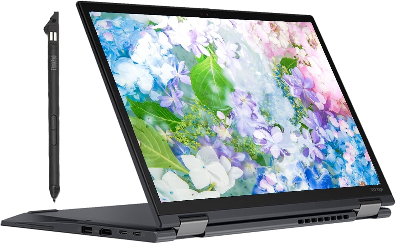Lenovo ThinkPad X13 Yoga Gen 3 Ordinateur Portable écran Tactile, 13.3-inch FHD(1920x1080), Intel Core i7-1265U, 16 Go RAM, 512 Go SSD, EU QWERTY Clavier, Win11 Pro (Renouvelé)