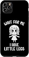 Vista 13 de Funny Short Legs Meme Women Wait for Me - I Have Little Legs Case for iPhone 17