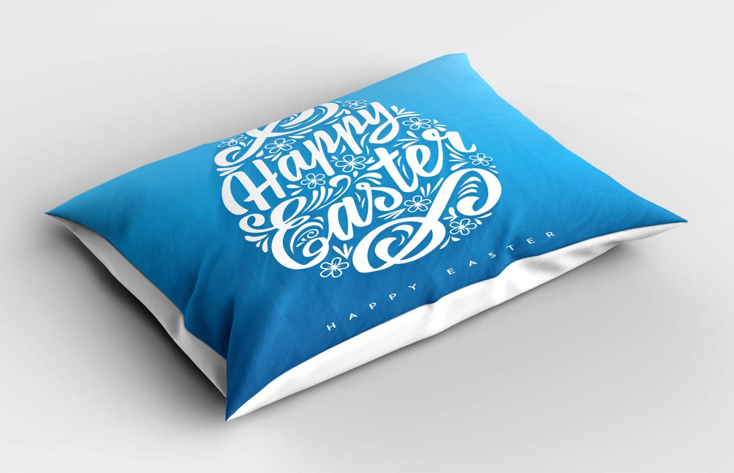 Fodera Cuscino ABAKUHAUS Anna Con Candeline Compleanno E Nome, 90x50 Cm, Blu E Multicolor (Solo Federa, Senza Imbottitura)