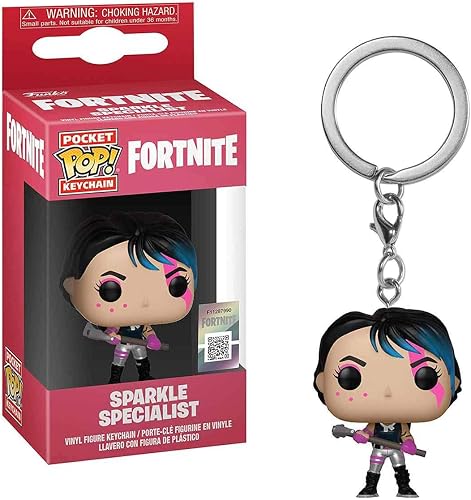 Pocket Pop Fortnite Sparkle Specialist Vinyl Figure Keychain