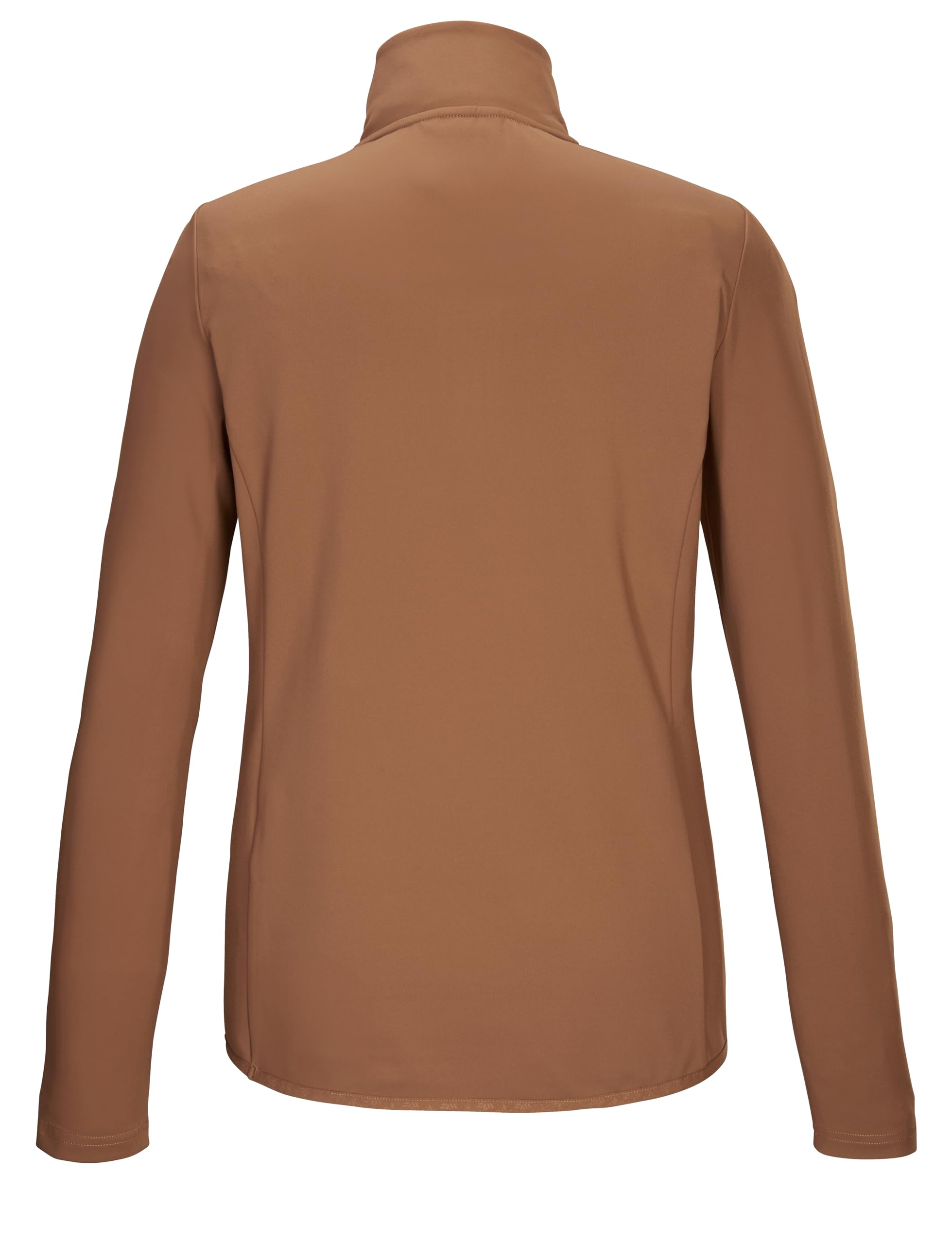 killtec Damen Ksw 110 Wmn Ls Shrt Powerstretchshirt/Midlayer mit Stehkragen und Reißverschluss (1er Pack)
