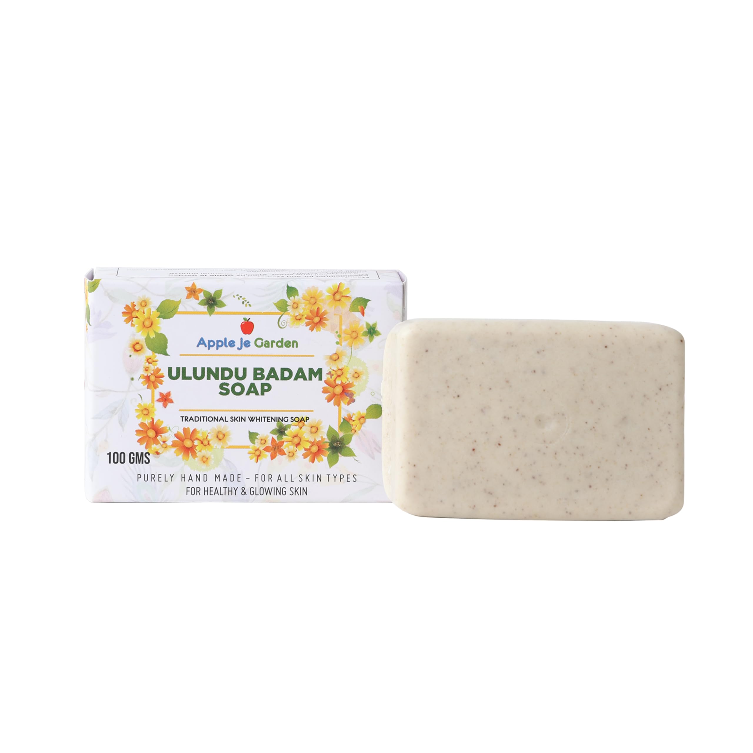 Ulundu Badam Fairness Soap 100g Pack of 1 | Traditional skin whitening Soap | All Skin | Ulundu | Badam | Skin nourishing and moisturizer | 100% Handmade Bathing soap-image-41