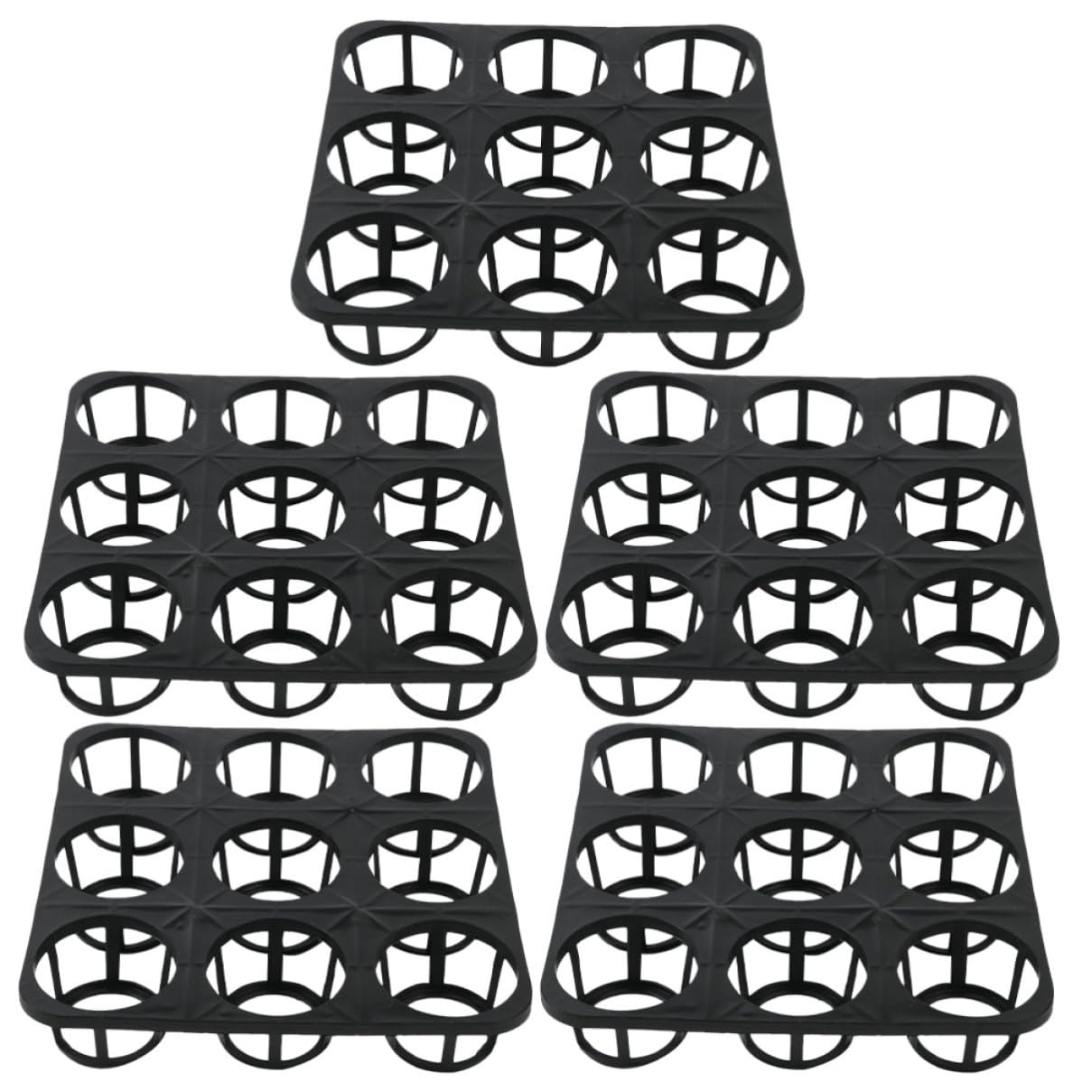 Supports pour pots de fleurs Toddmomy pour stabiliser vos semis sans risque de chute