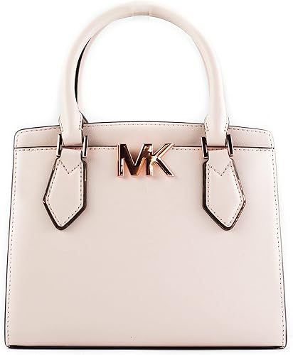 Michael Kors Mott Medium Leather MessengerSatchel - Powder Blush, Rosado