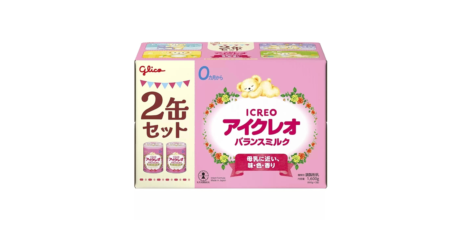 Amazon.co.jp: 【0ヵ月~1歳頃】粉ミルク アイクレオ バランス