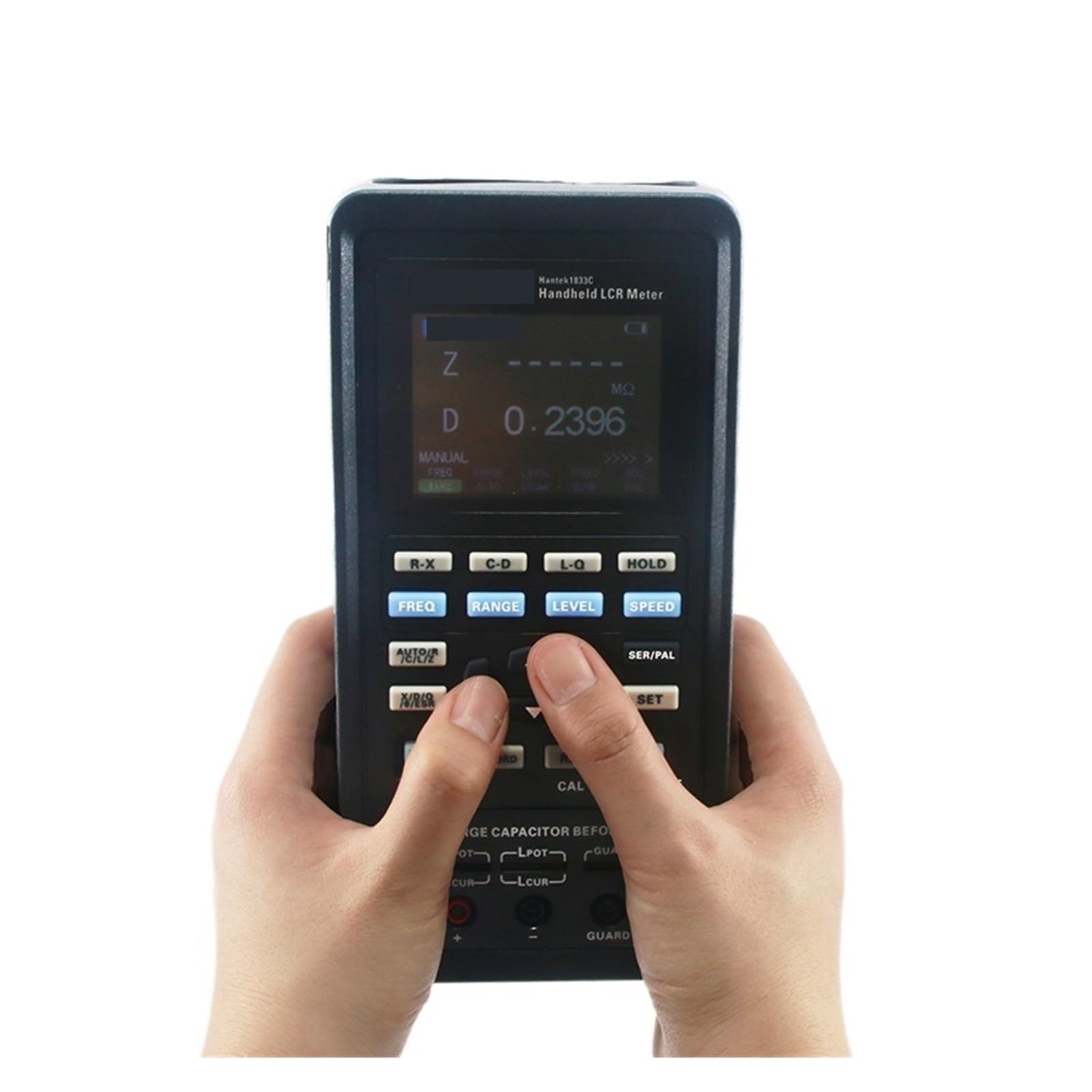 Medidor LCR Medidor LCR Digital de mano, puente Digital, resistencia, inductancia, capacitancia, medición de alta precisión(1833C)