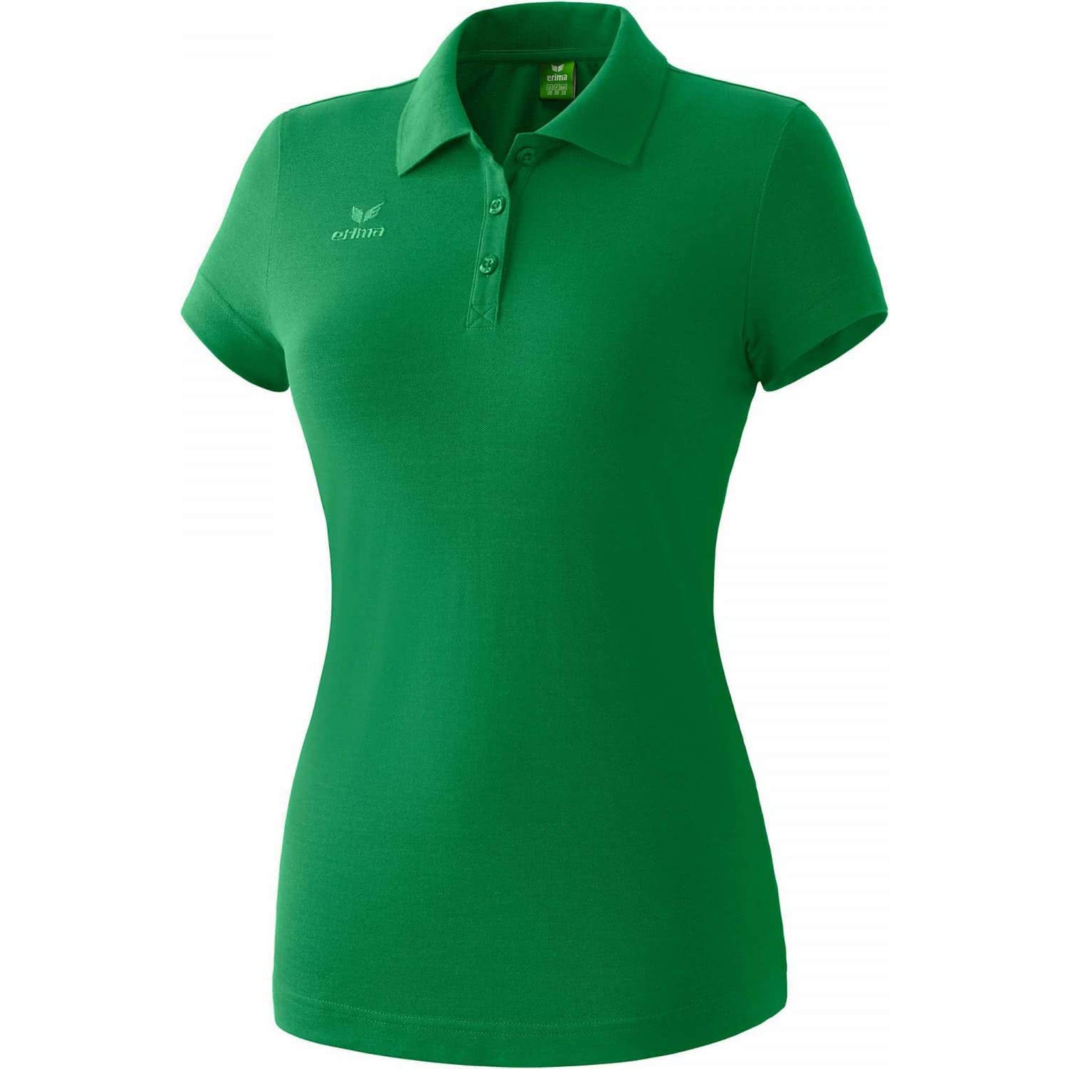 Erima Women's Casual Basics Teamsports Polo Shirt - Emerald, Size 40