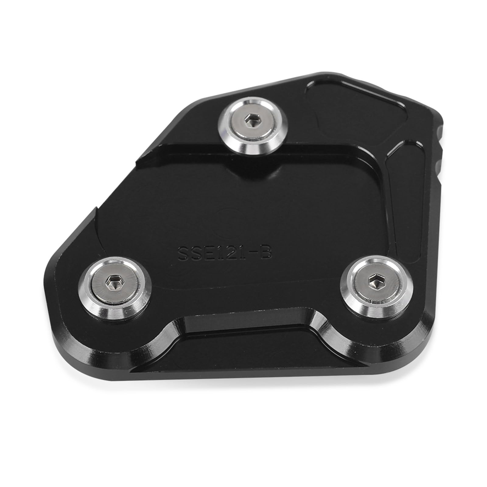 Support béquille moto F750GS antibasculement à large plaque d'appui