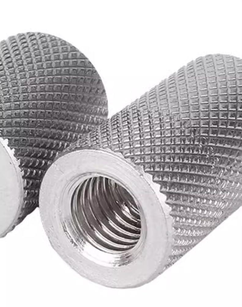 M10 Lock Nut Knurled Thumb Nuts, M3 Round Knobs With Collar, Zinc Plating, Pack Of 30 - Neweg M10 Locknut