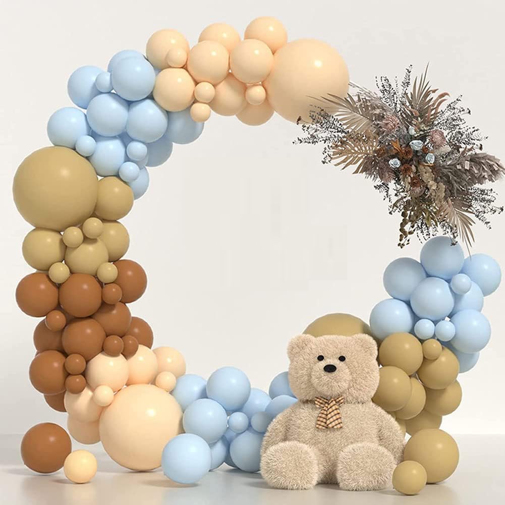 AM ANNARound Balloon Arch Kit,59" Reusable Balloon Column Arch Set,Round Balloon Arch Stand Frame Display Kit with Balloon Tools Suitable for Wedding,Birthday Party,Baby Shower,Festival Decoration