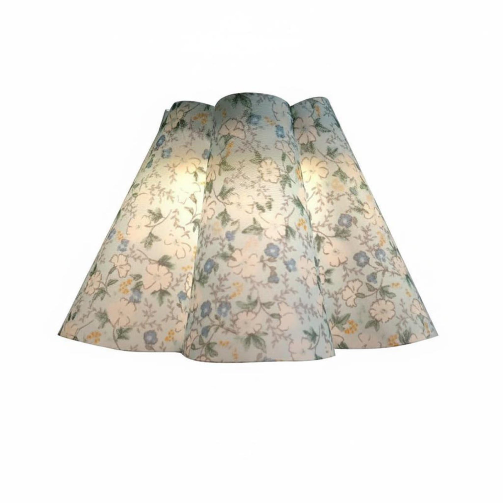 Petal Shaped Lamp Shade Decorative Flower Print Lampshade Creative Design Petal Lampshade Elegant for Living Room, Style 8-image-25