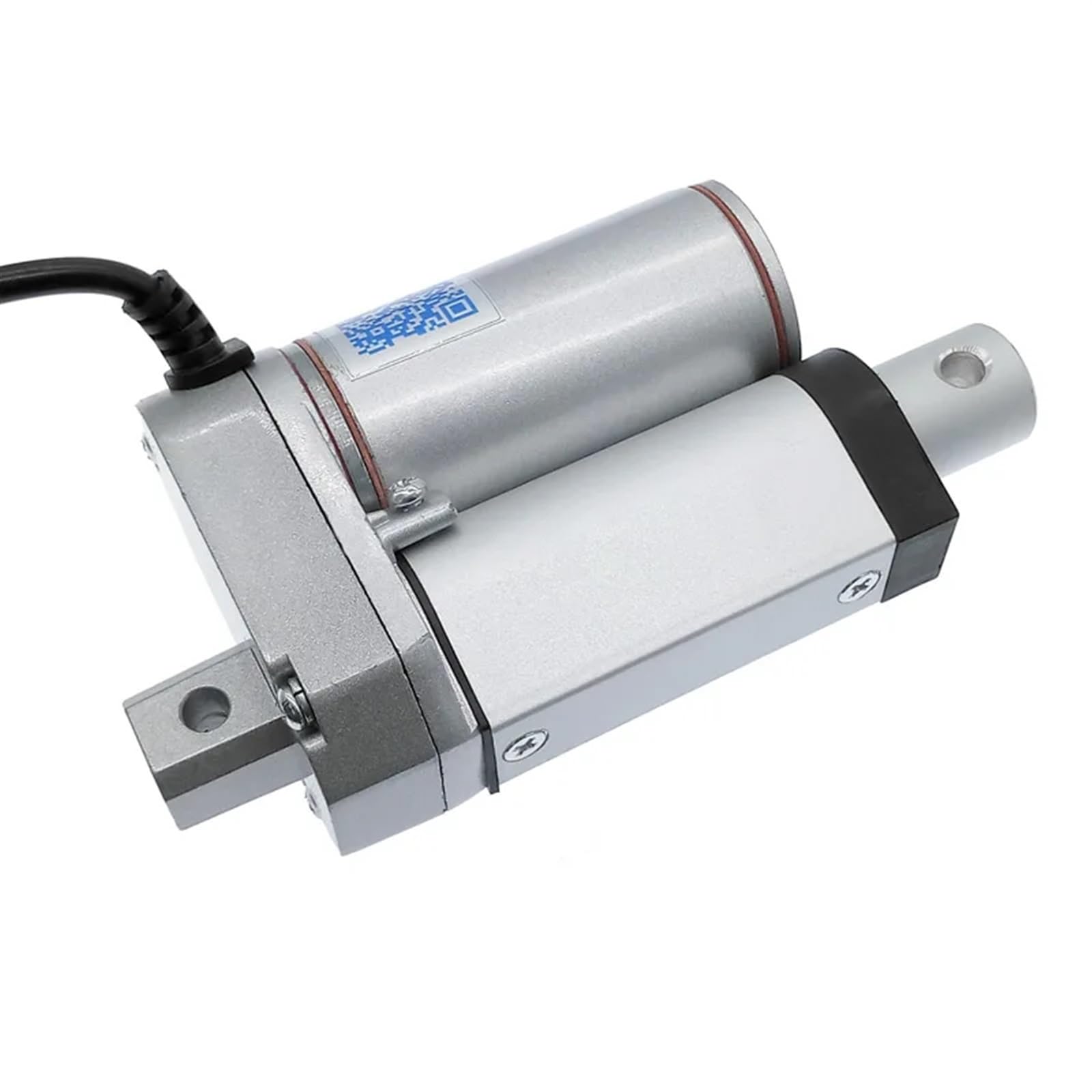 Attuatore lineare Motore Elettrico 12V dc 50mm 30mm 100mm Corsa 24V Apri Finestra 100N300N500N700N1000N1200N1500N(Black 50mm,12V 700N 15mm s)
