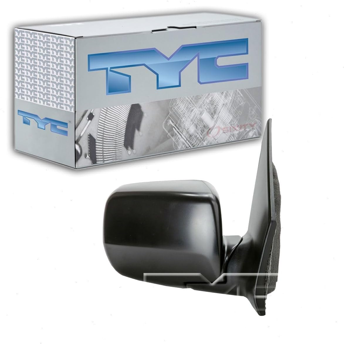 TYC 4790031 Door Mirror Right-Side Compatible with 2003-2008 Honda Pilot Passenger (RH) Side
