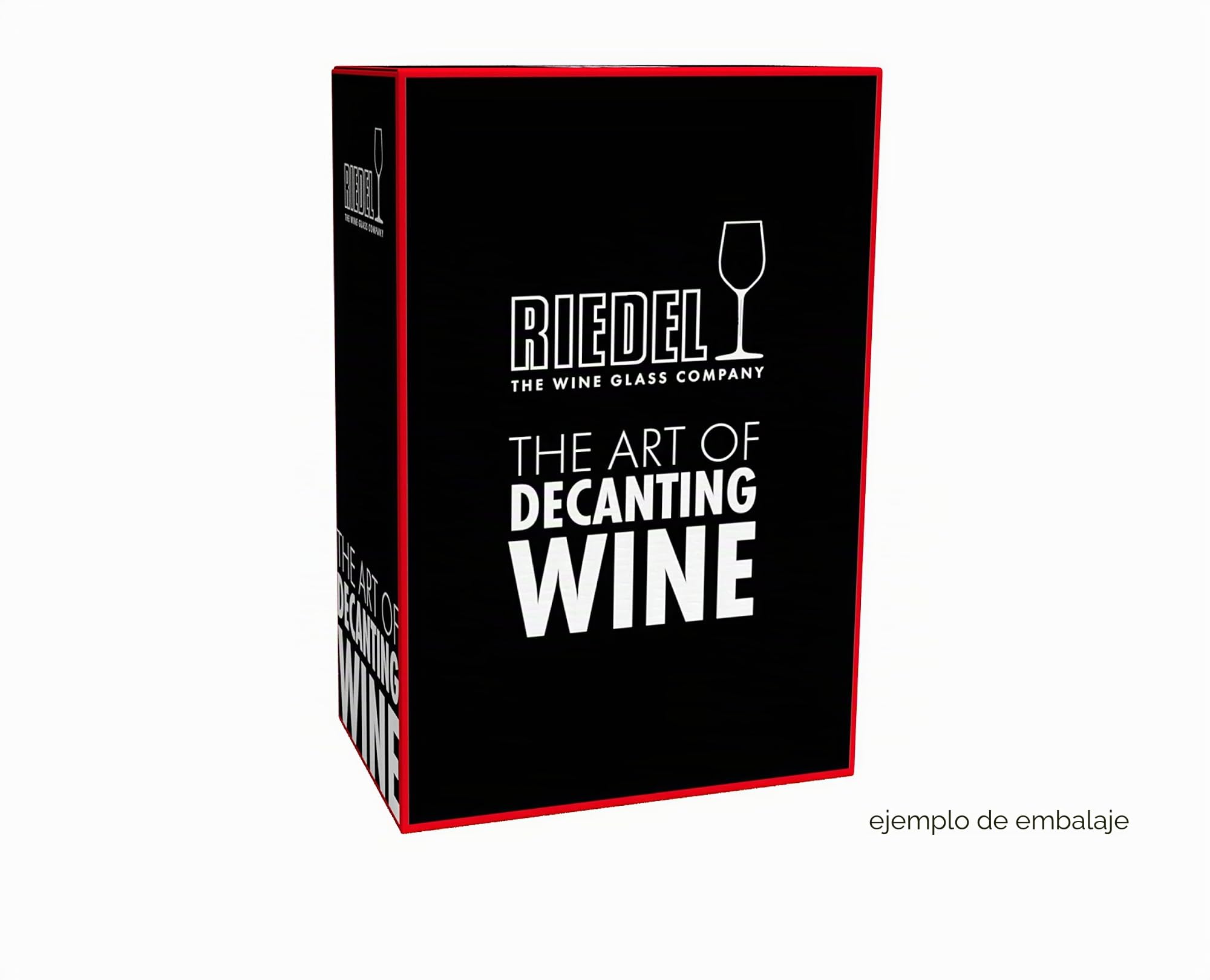 Riedel Decanters - Decantador rizado de cristal de 1,4 l
