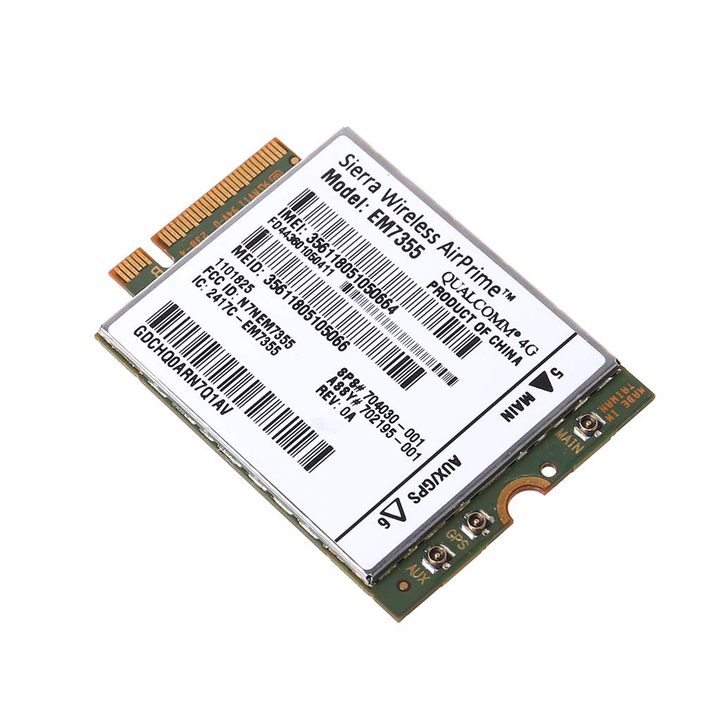 Scheda di rete WWAN Wireless WiFi Sierra per HP LT4111 EM7355 Gobi5000 4G LTE Modual NGFF M.2 HSPA WCDMA