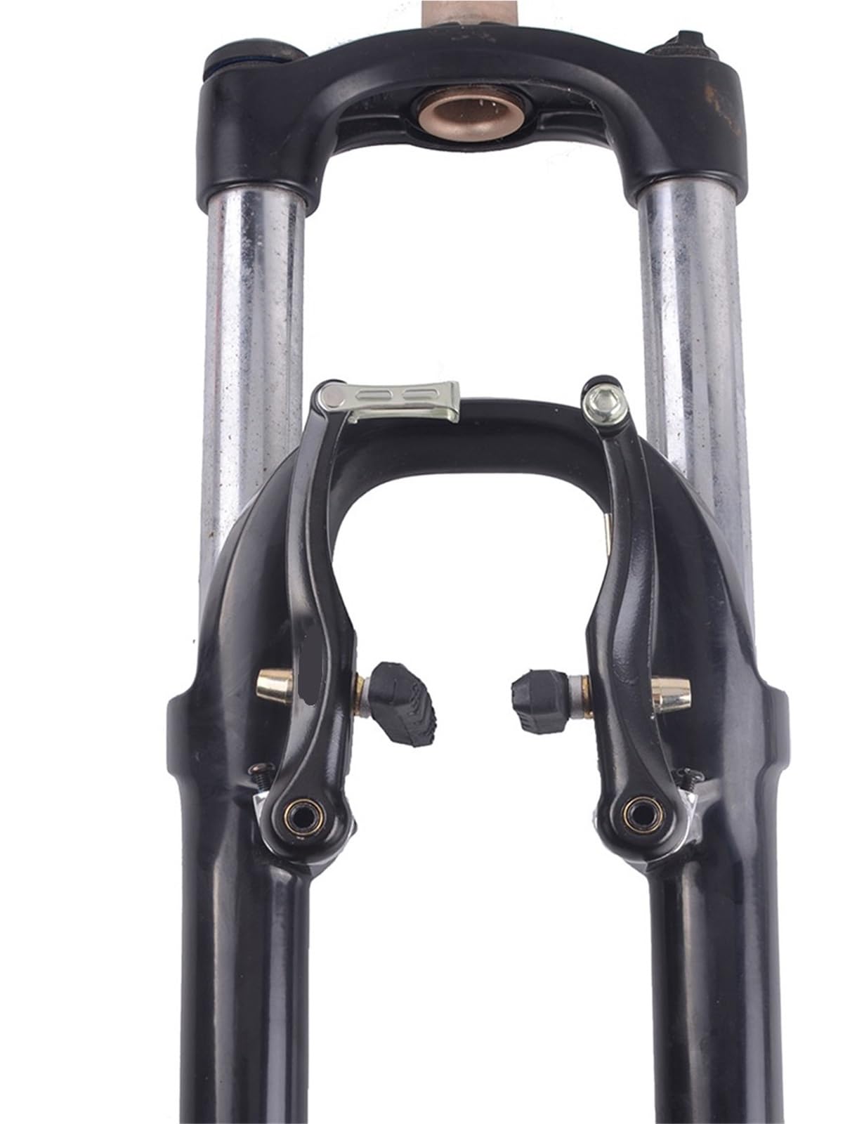 Generico Set di Pinze Freno Universali A Trazione Lineare V con Pastiglie Freno for Bici MTB, da Strada, BMX, Pieghevoli E da Crociera