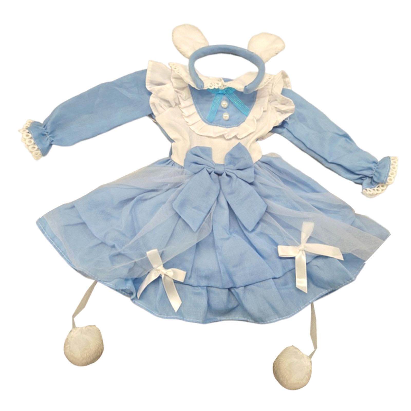 Abiti Bjd Dolce Per Fotografia E Cosplay,Blu 25cm