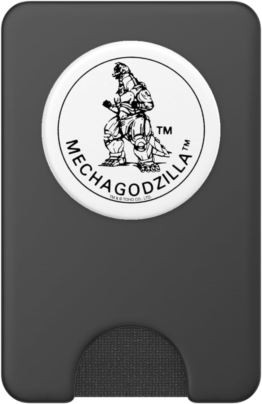 Godzilla Classic Mechagodzilla Stamp PopSockets PopWallet for MagSafe