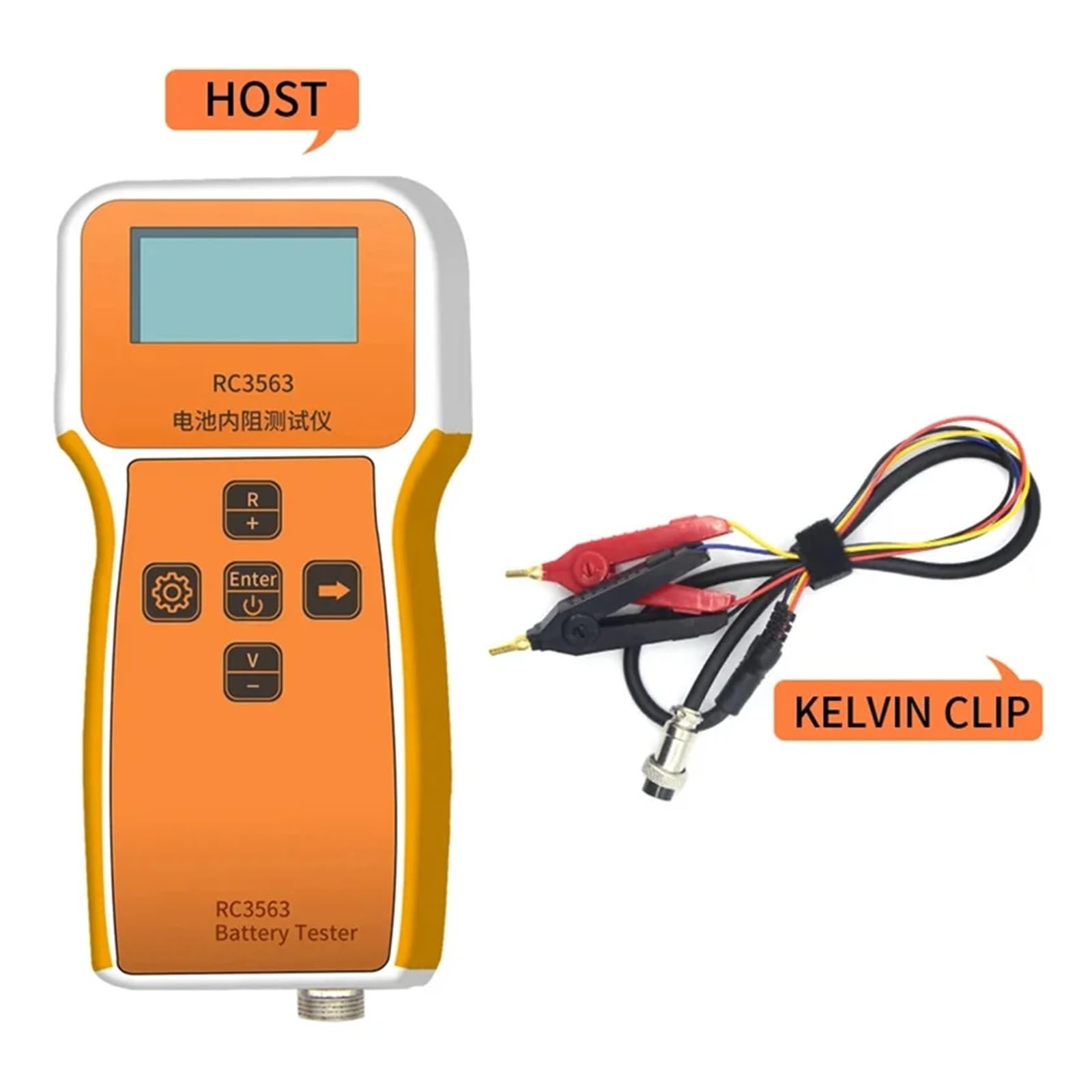 RC3563 Battery Internal Resistance Meter 18650 High Precision Voltage Lithium,A Easy To Use