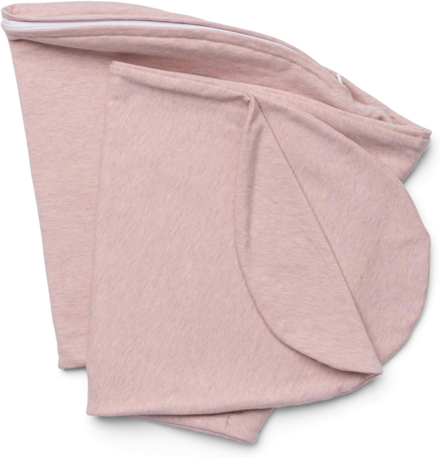 Nursing Pillow Cover for Nursing Pillow Buddy 180 cm, Made of Organic Cotton Jersey, Oeko-Tex Standard 100, Chine Pink
