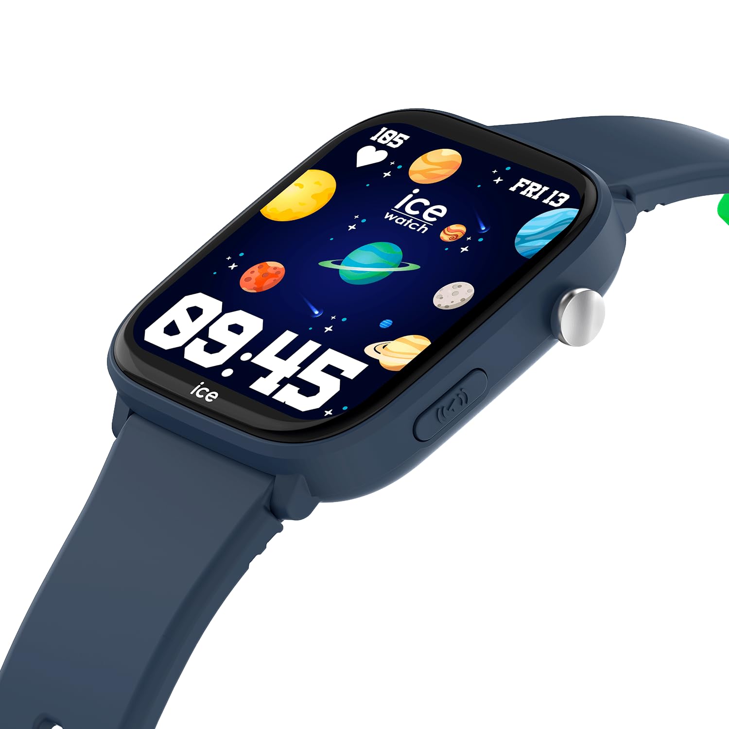 ICE-WATCH - Ice Smart Junior FH Blue - Reloj Conectado geolocalizable Azul para Niño con Correa de Silicona - 025680 (36mm Pulgadas) - Localización geográfica a través de la aplicación Find HUB