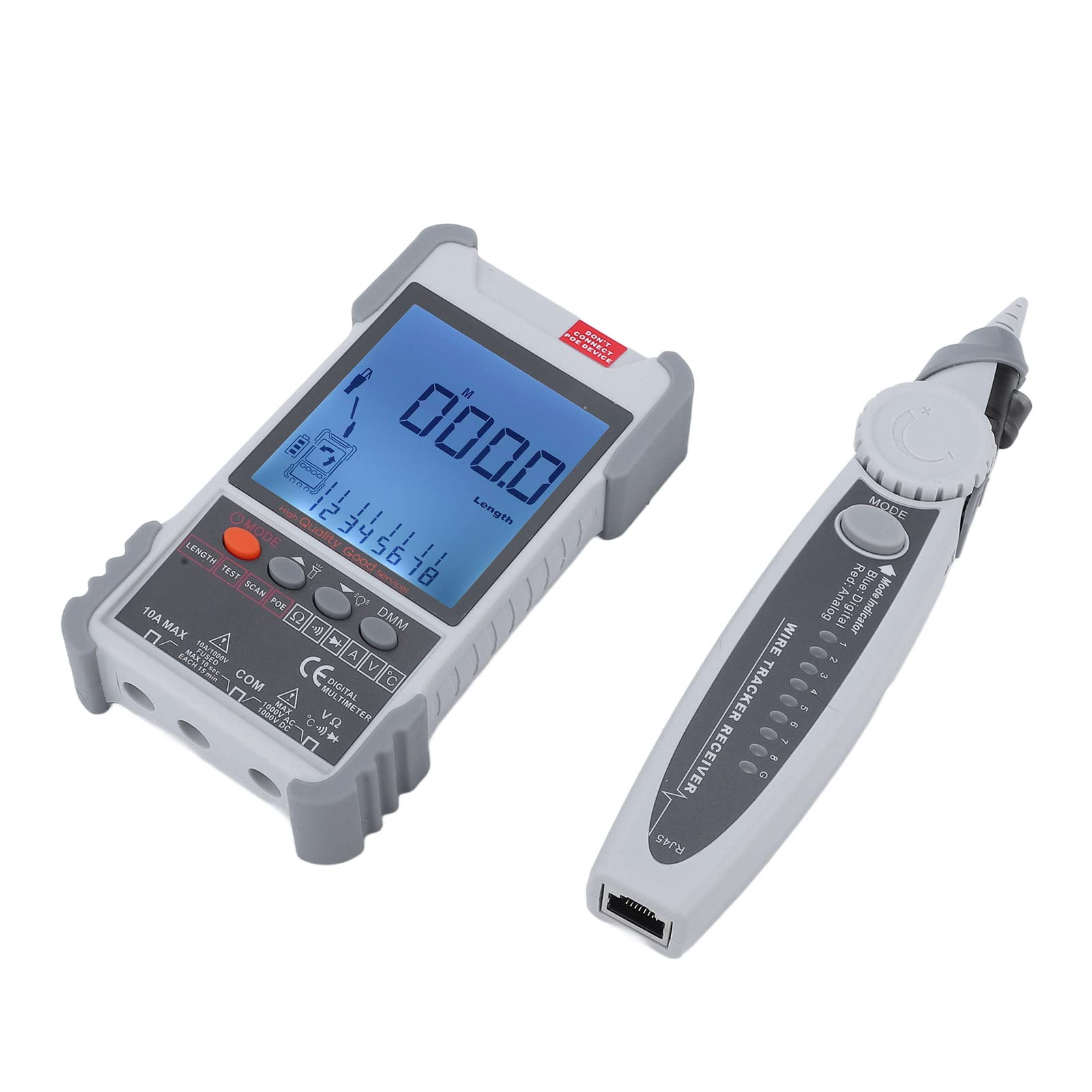Netzwerkkabel Tester Kit Line Finder Multimeter Kit 500m Messung
