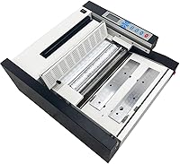 Vista 1 de Máquina automática de encuadernación de libros de fusión en caliente, carpeta de libros de acero grueso, carpeta de pegamento caliente de 1000 W