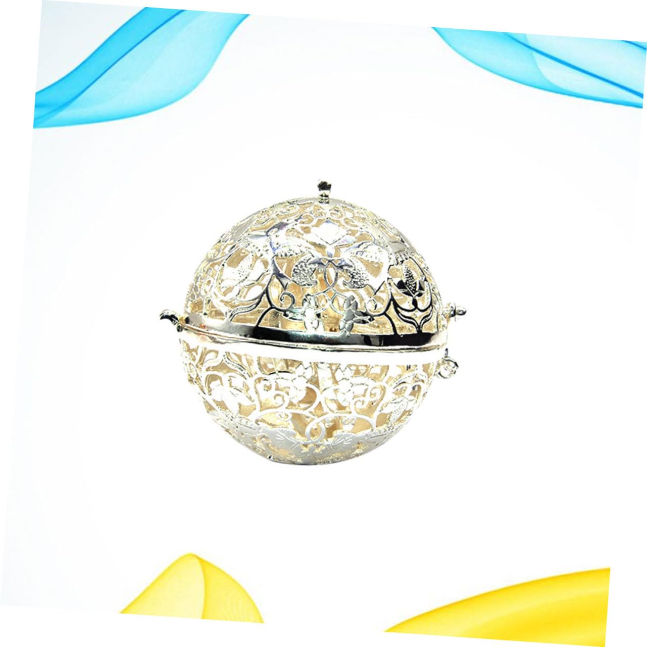 Custodia Per Mini Bottiglia Di Profumo Collana Ciondolo Fai Da Te Collana Pendente Aromaterapia Medaglione Della Collana Ciondolo Diffusore Per Aromaterapia Silver