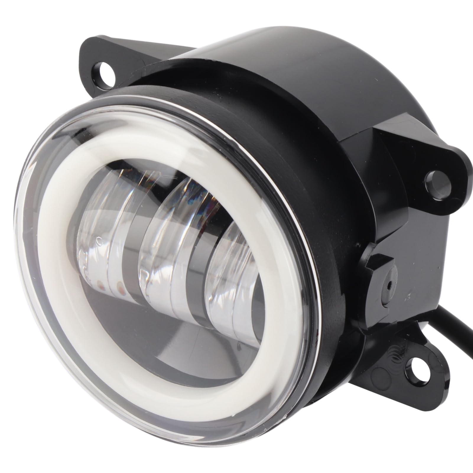 Luci Rotonde Fuoristrada, Luci di Lavoro per Fendinebbia a LED, Faretto Antinebbia 3,5 Pollici Fendinebbia Guida Super Luminoso Universale per Auto e Motocicli