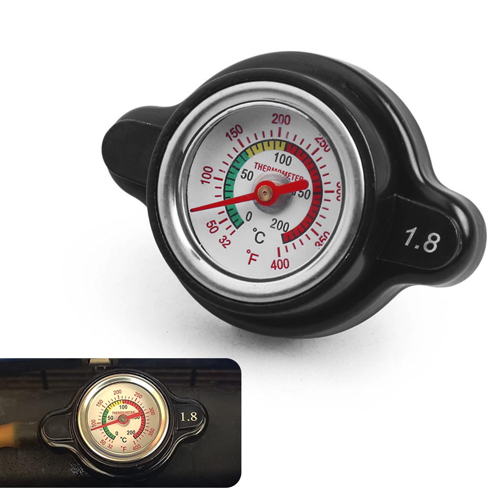 Snapklik.com : Miytsya Pack-1 Car 1.8 Bar Fuel Tank Cap, Tight Fit Leak ...