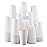 Turbo Bee Disposable Paper Coffee Cups 16oz, 210 Pack White Paper Cups,Disposable Hot Drinking Cups