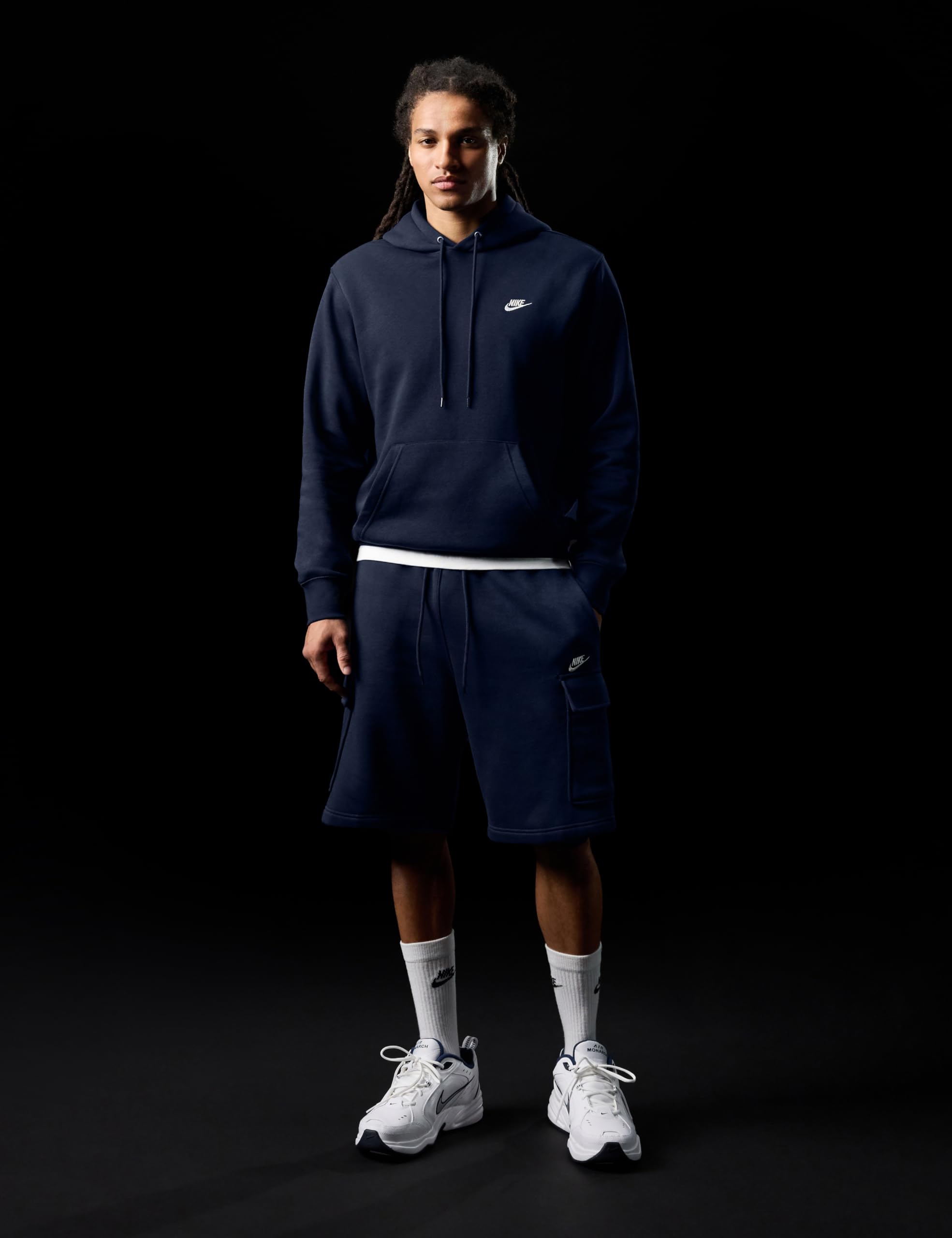 NIKE M Nk Club BB Po Hoodie Sweatshirt Unisex Adulto