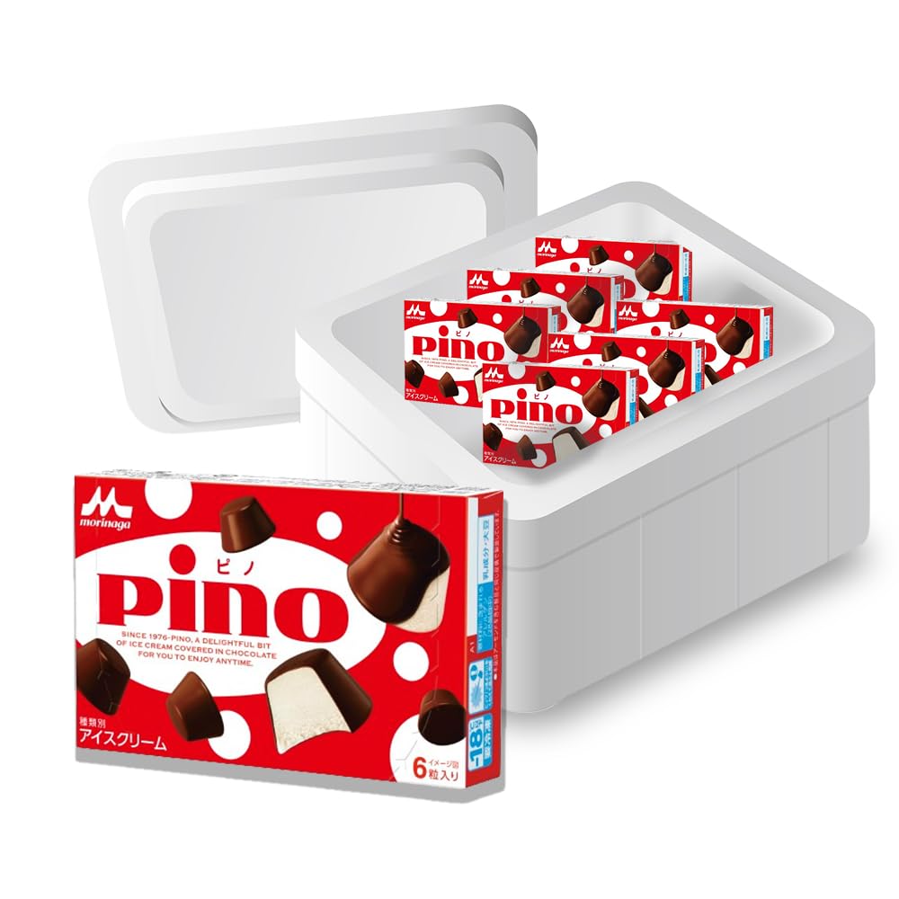 Amazon.co.jp: [冷凍] 森永乳業 Pino ピノ バニラ | ドライアイスを