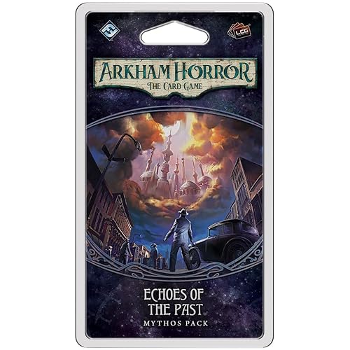 Fantasy Flight Games Arkham Horror The Card Game Echoes of the Past MYTHOS PACK - Unravel the Madness! Cooperative Living Card Game, Ages 14+, 1-4 Players, 1-2 Hour Playtime, Fantasy Flight Games