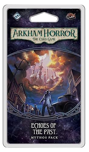 Fantasy Flight Games Arkham Horror The Card Game Echoes of the Past MYTHOS PACK - Unravel the Madness! Cooperative Living Card Game, Ages 14+, 1-4 Players, 1-2 Hour Playtime, Fantasy Flight Games