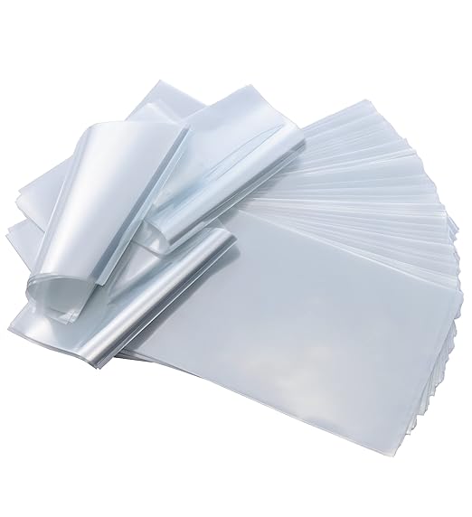 Weiwei - 6 X 8 inch 200PCS Odorless PVC Heat Shrink Wrap Bags 100Gauge