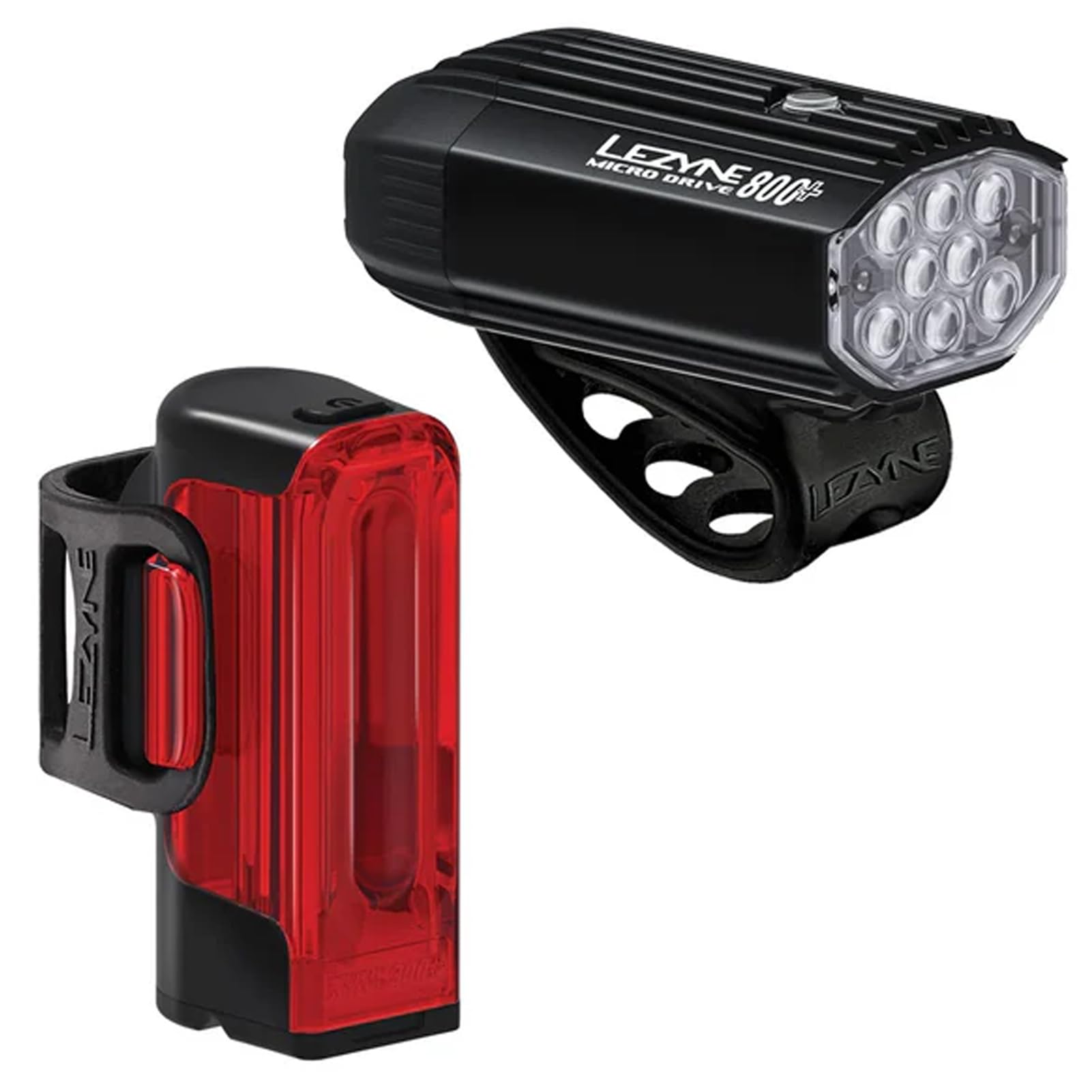Amazon.com : LEZYNE Micro Drive 800+ LED Bike Light Set | 800